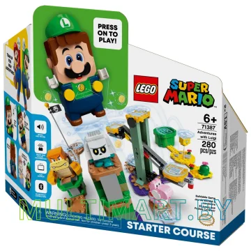Конструктор LEGO Super Mario 71387 Стартовый набор Приключения вместе с Луиджи